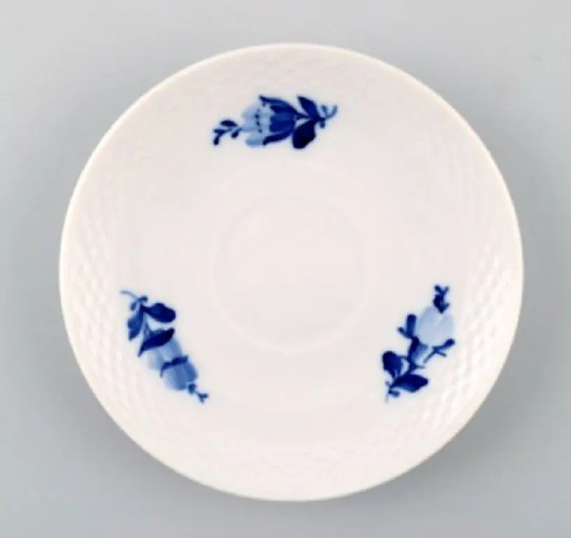 26 Sets Royal Copenhagen Blau Blume geflochtene Espressotassen mit Untertassen