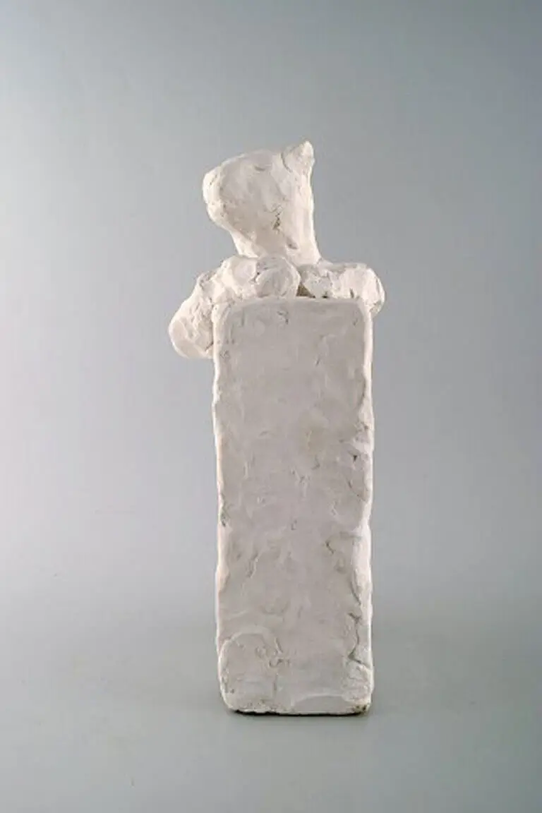 Bengt Pontus Kjerrman, dänisch-schwedischer Bildhauer. Skulptur aus Putz, 1996-