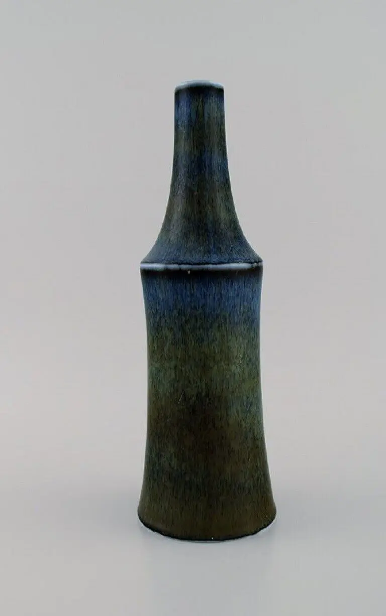 Carl Harry Stålhane (1920-1990) für Rörstrand: Vase aus glasiertem Keramik