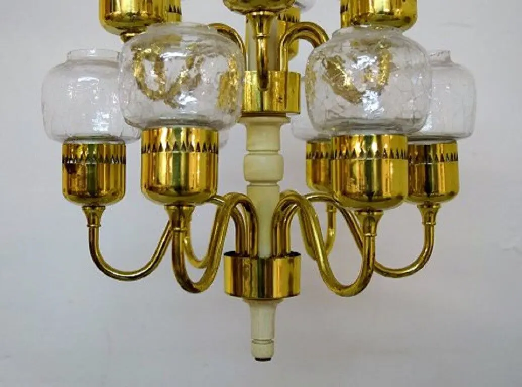 Faszinierende Deckenleuchten von Hans Agne Jakobsson, Markaryd, 1960-70er Jahre