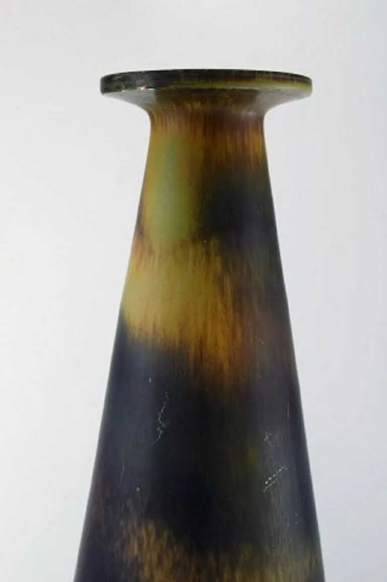 Große Keramik-Bodenvase von Rörstrand, entworfen von Gunnar Nylund