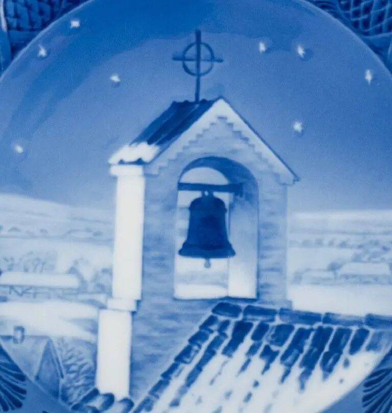 Königlicher Weihnachtsteller aus Kopenhagen von 1942