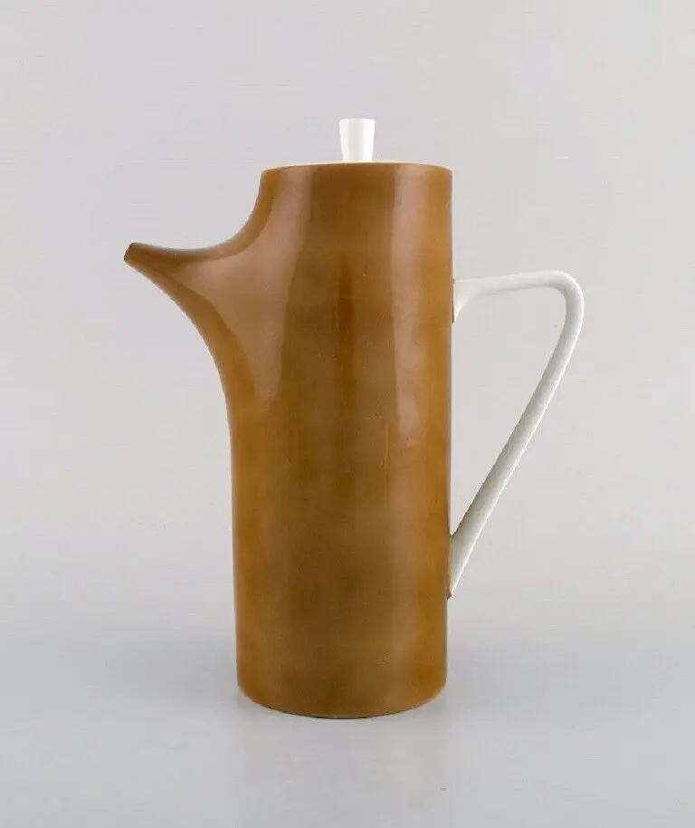 Moderne Porzellan-Kaffeekanne von Kenji Fujita für Tackett Associates