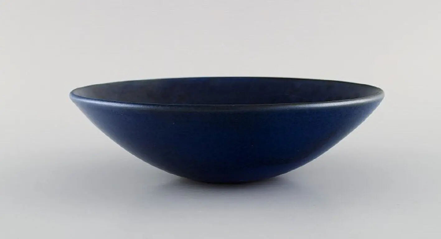 Schüssel aus glasiertem Steinzeug von Suzanne Ramie (1905-1974) für Atelier Madoura