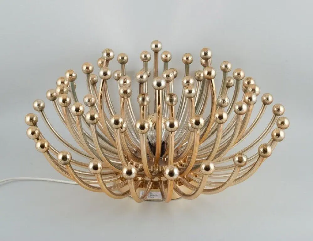 Vintage Pistillino Wandlampe von Studio Tetrarch für Valenti. Italienisches Design in großer Ausführung