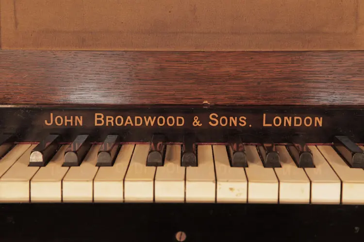 Aufrechtpiano von Broadwood