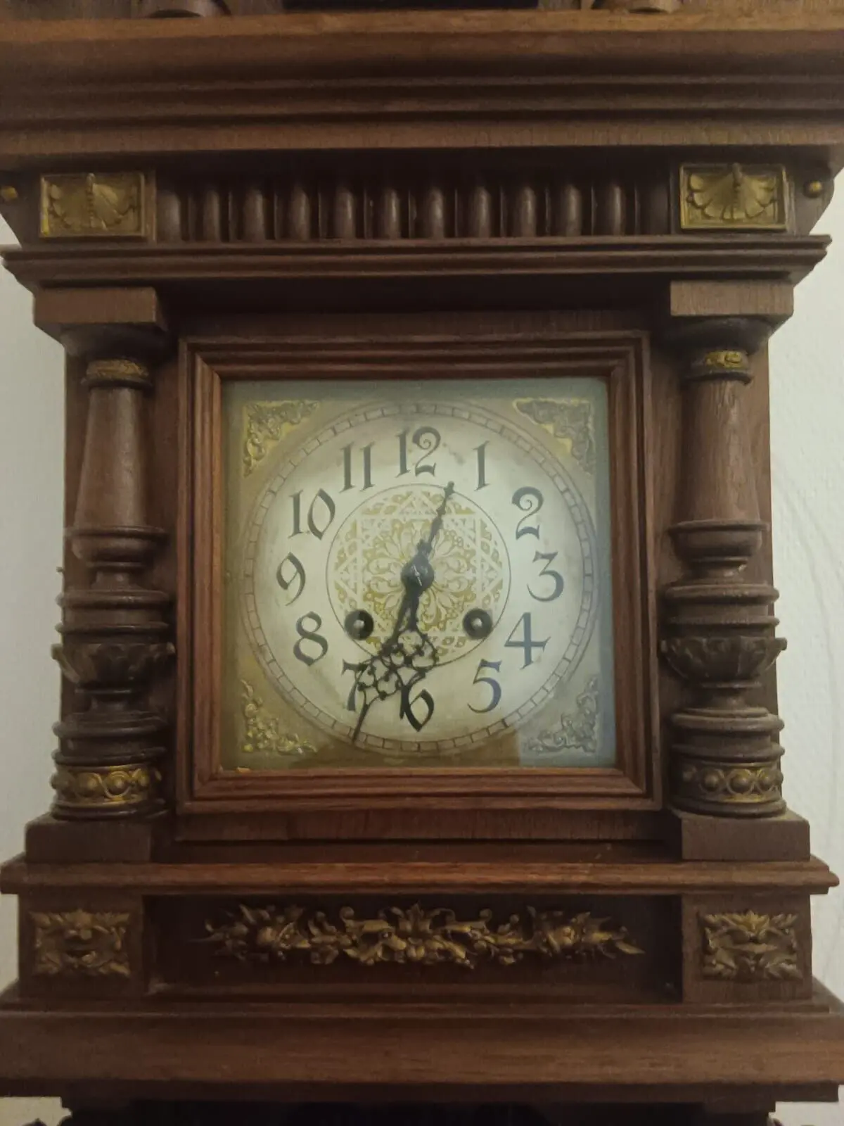 Lenzkirch Regulator Wanduhr aus der Zeit um 1900