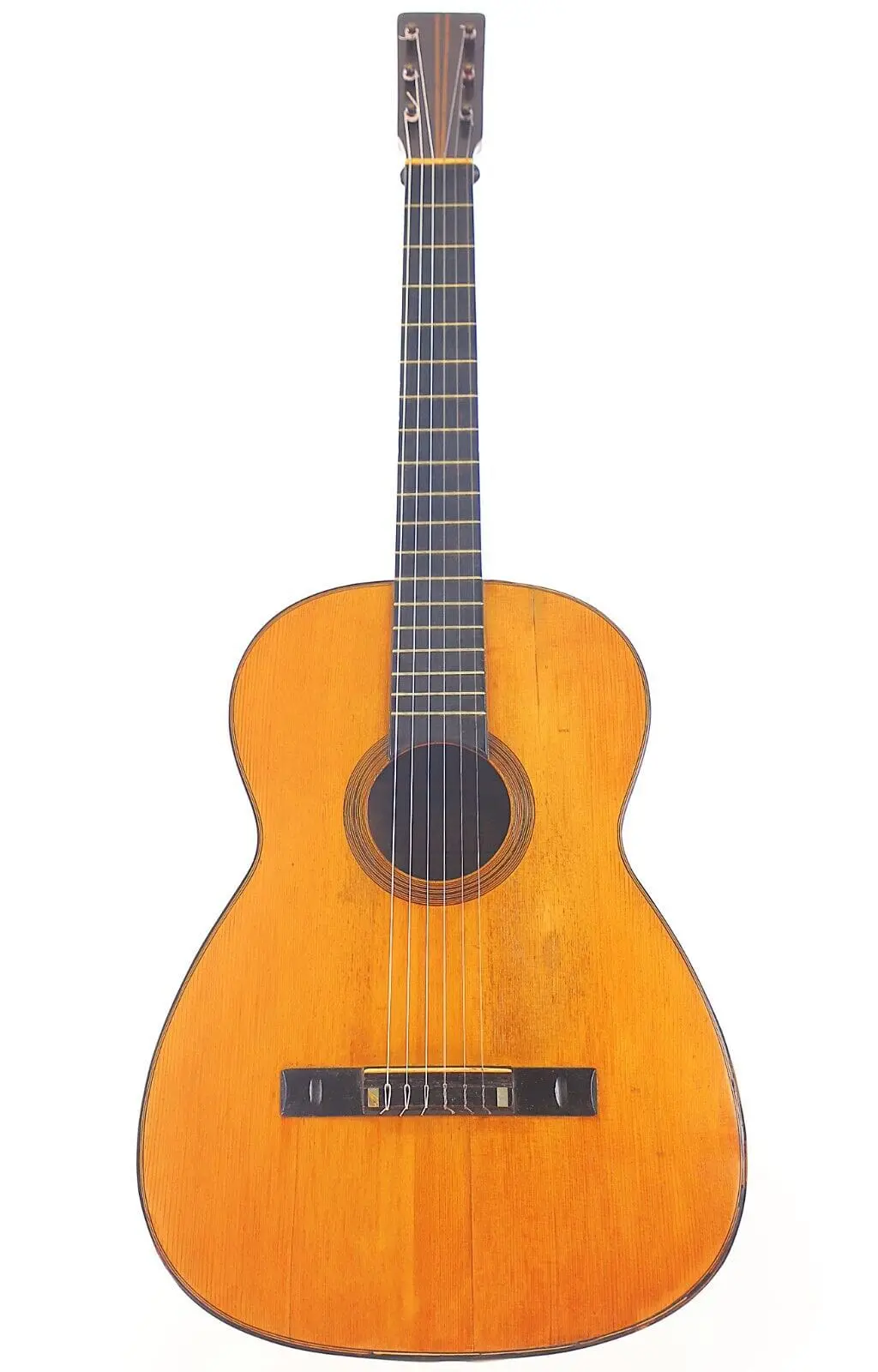 Francisco Pau ~1890 – Torres-Stil - frühe spanische Meistergitarre + Video!