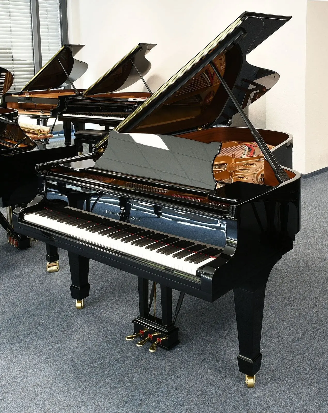 Gebrauchter Steinway & Sons B-211 Flügel mit 5 Jahren Garantie