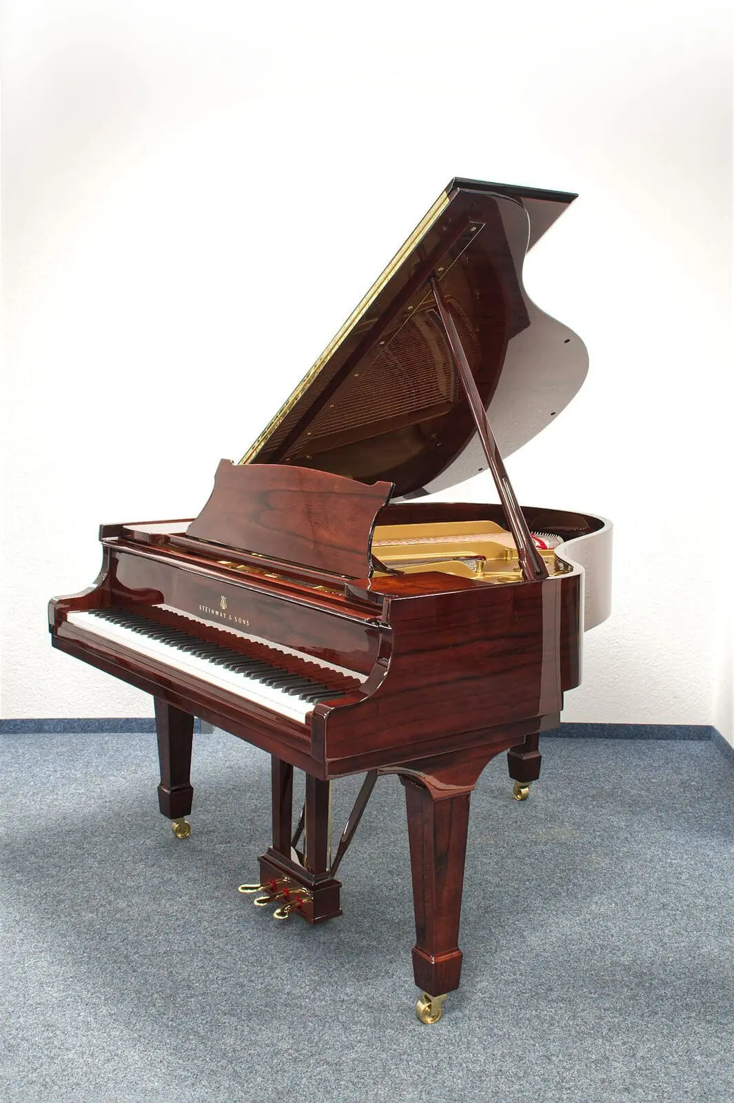 Gebrauchter Steinway & Sons S-155 Flügel aus Palisander, Baujahr 1945
