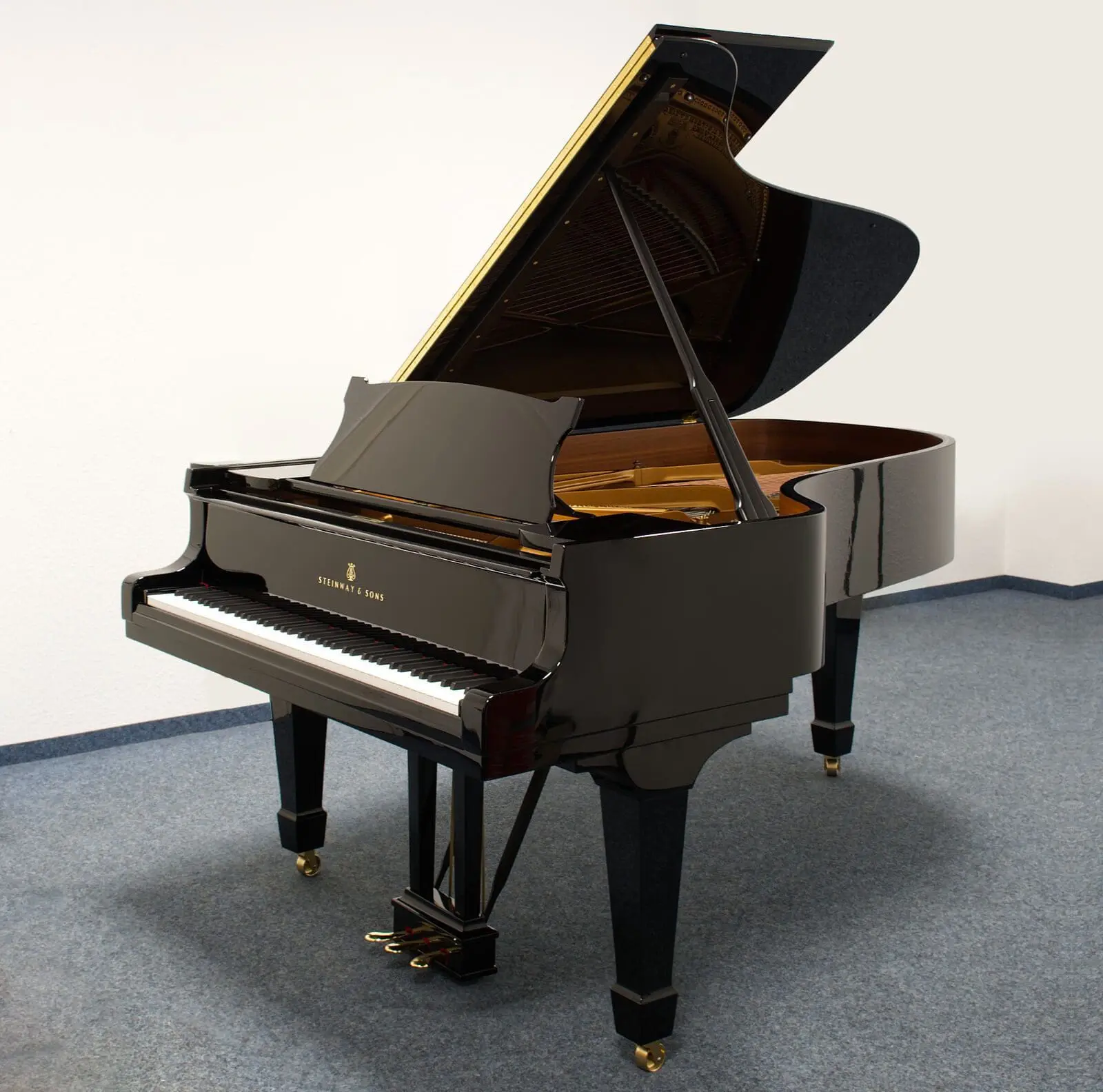 Steinway & Sons B 211 - Gebrauchtflügel, Baujahr 1881, mit 5 Jahren Garantie