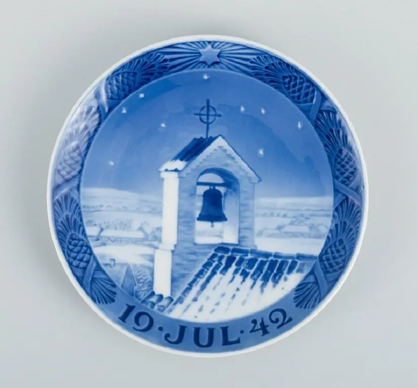 1942 Weihnachtsteller von Royal Copenhagen