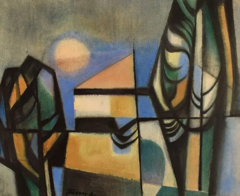 Albert Ferenz (1907-1994), Deutschland. Aquarell auf Papier. Mitte der 20. Jahrhunderts