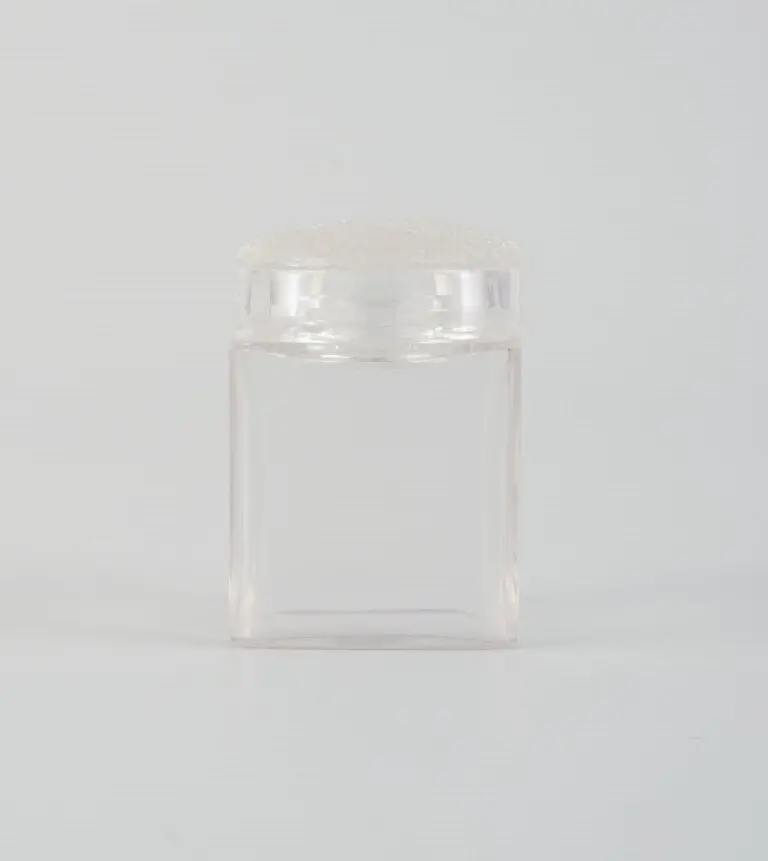 Antiker Laliqué Cremebehälter 'La Jacee' mit Deckel, hergestellt für Coty im Jahr 1928