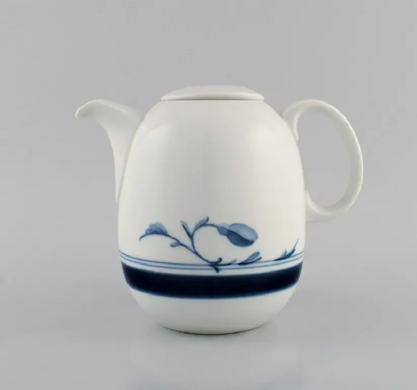 Bing & Grøndahl Kaffeekanne Corinth aus den 70er Jahren, Modell 301