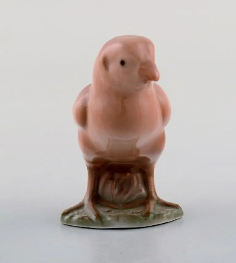 Bing & Grondahl Porzellanfigur: Huhn aus den 70er Jahren