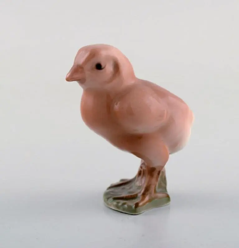 Bing & Grondahl Porzellanfigur: Huhn aus den 70er Jahren
