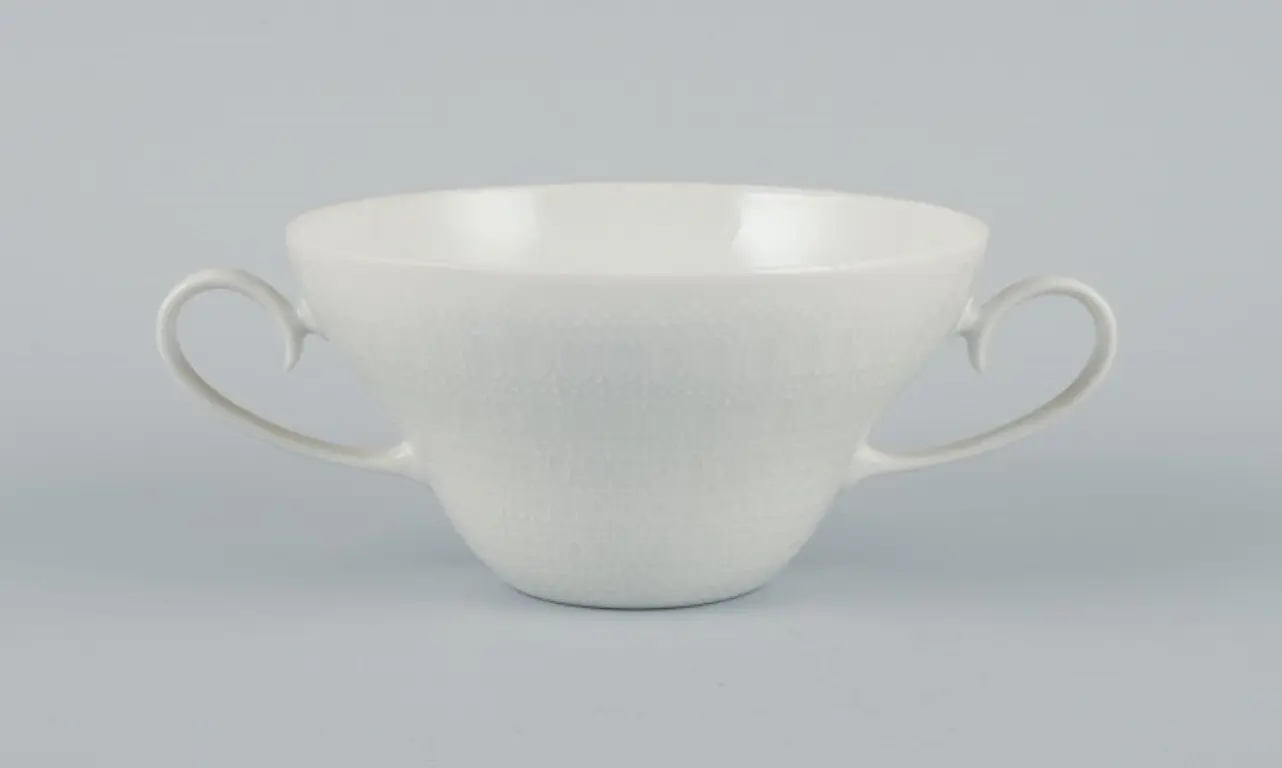 Bjørn Wiinblad für Rosenthal: Set aus drei Bouillonbechern aus den 1980er Jahren
