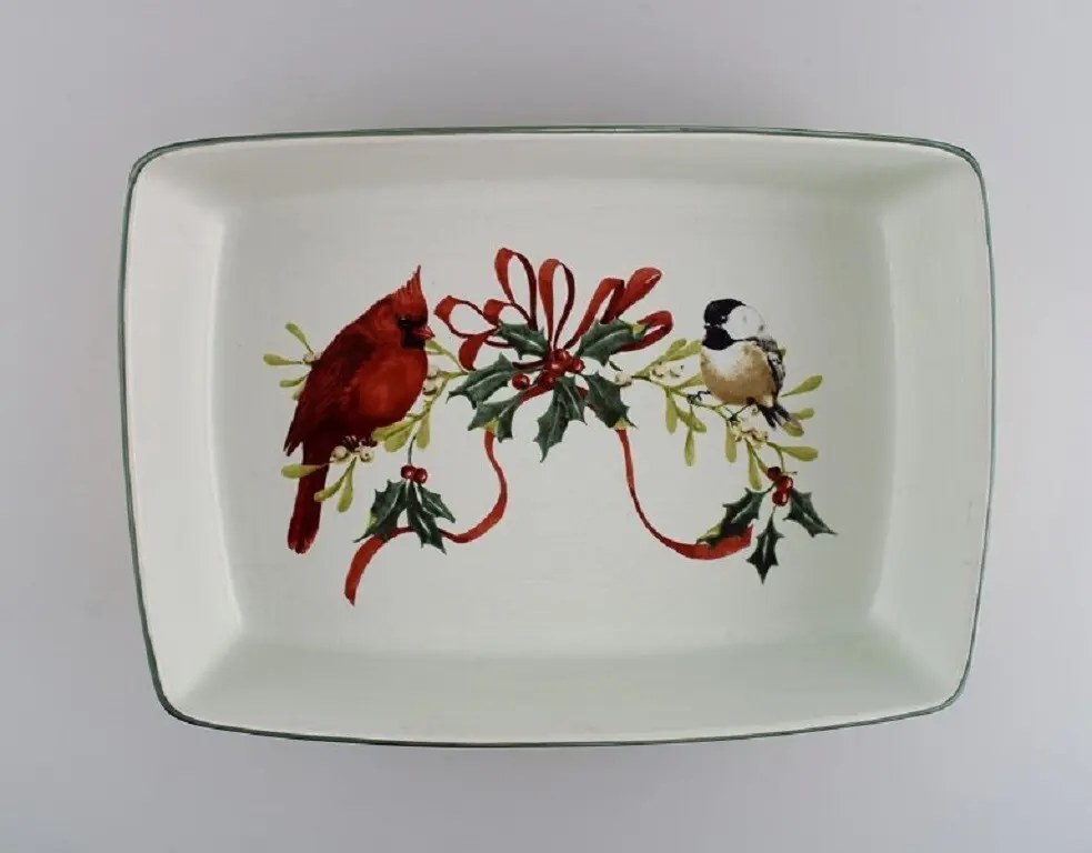 Catherine McClung für Lenox: 'Wintergrüße für jeden Tag' – Zwei große Teller