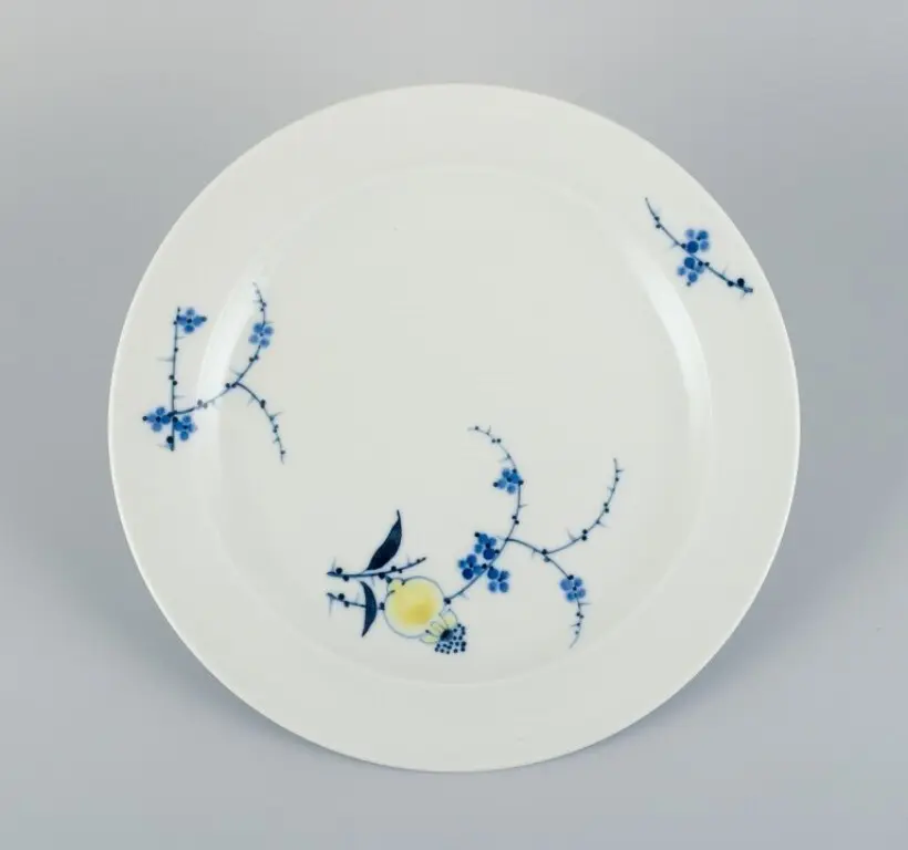 Große runde Schale von Johannes Hedegaard für Royal Copenhagen, Rimmon