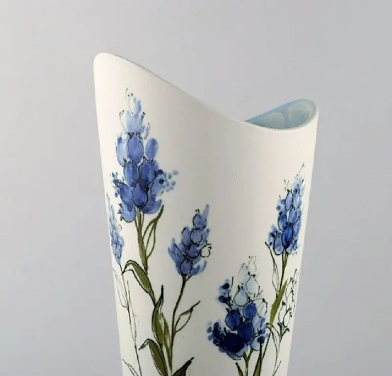 Hilkka-Liisa Ahola (1920-2009) für Arabien: Vase aus glasierter Keramik