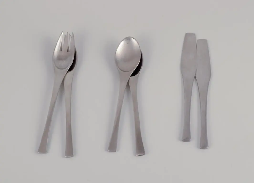 Jens Harald Quistgaard, Odin Besteckset für Dansk Designs. Besteck für das Mittagessen