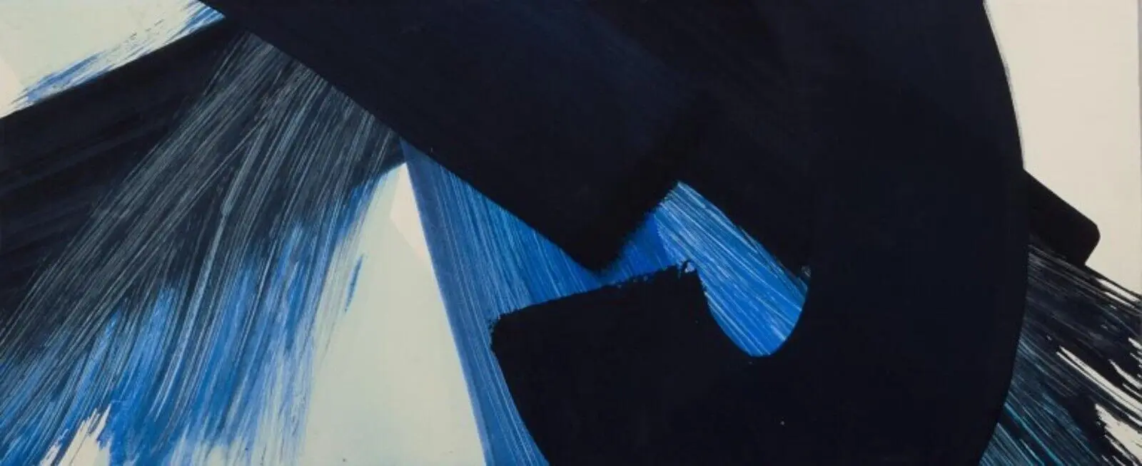 Monique Orsini (1937), französische Malerin. Mischtechnik auf Papier